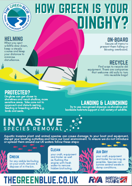 Image of the How Green is your Dinghy? coastal poster