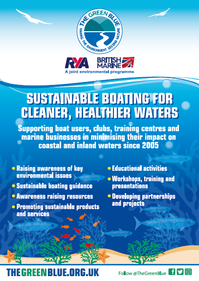 Image of the Sustainable Boating poster
