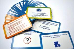 Image of the Sustainable Boating quiz cards