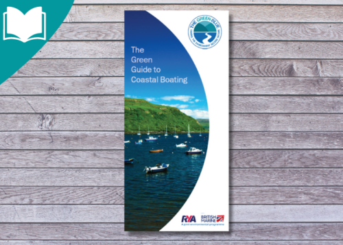 The front cover of the Green Guide to Coastal Boating.