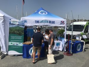 The Green Blue stand at the Show
